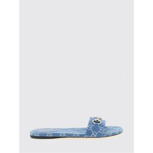 Gucci Heeled Sandal Woman Blue